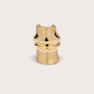 BAMBU RING - BRUSHED BRASS