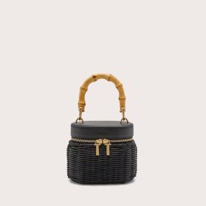 GWYNETH NANO CROSSBODY BAG - BLACK