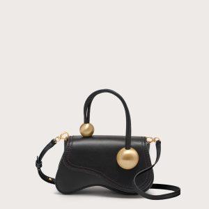 KAZIA NANO CROSSBODY BAG - BLACK