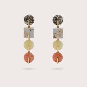 LAGUNA EARRING - EARTHTONE MULTI
