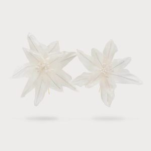 LAUREL EARRING - ANTIQUE WHITE
