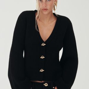 JOS CARDIGAN - BLACK