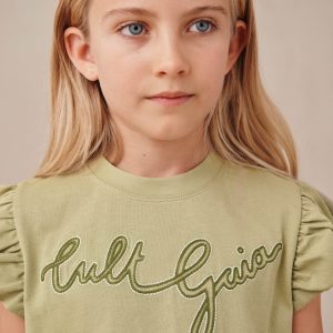 KIDS MADELINE TOP - LIGHT PASTURE