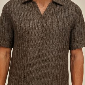 LORENZO SHIRT - DUSTY JAVA