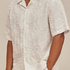 RYAN SHIRT - OFF WHITE MULTI