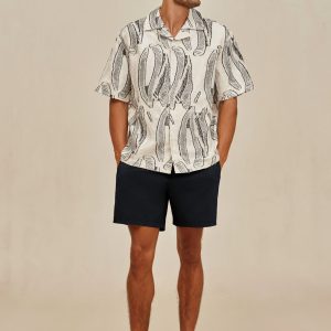 NICCO SWIM SHORT - DEEP LAKE