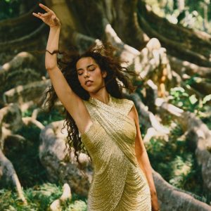 LYON DRESS - LIGHT GOLD