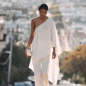 TAJISHA TOP - OFF WHITE