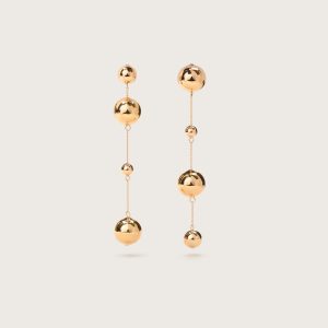 ADRIENNE EARRING - SHINY BRASS