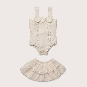 LILLIE BABY SET - OFF WHITE