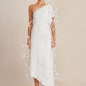 HALLE DRESS - OFF WHITE