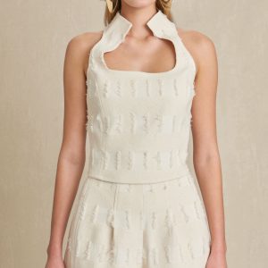 DULCIE TOP - OFF WHITE MULTI