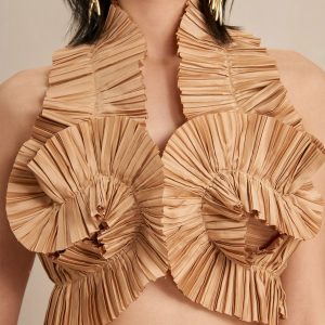 ADILIA TOP - LIGHT CAMEL
