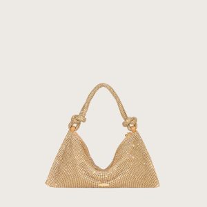 HERA NANO RHINESTONE SHOULDER BAG - TIERRA