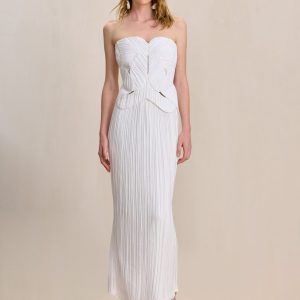 OMID SKIRT - OFF WHITE