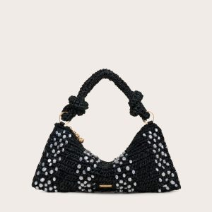 HERA NANO SHOULDER BAG - BLACK PEARL