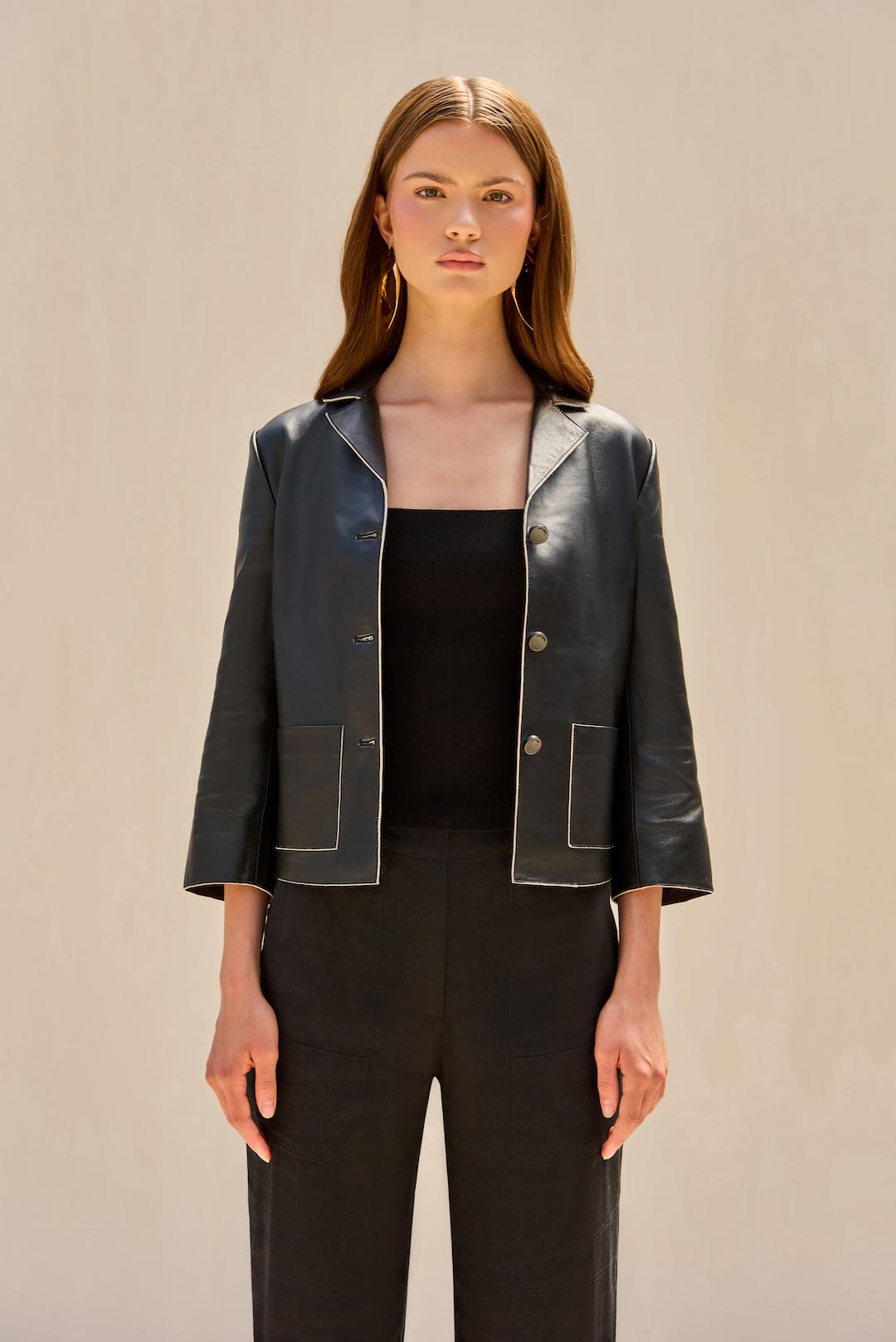 LAYTON BLAZER - BLACK - Image 3