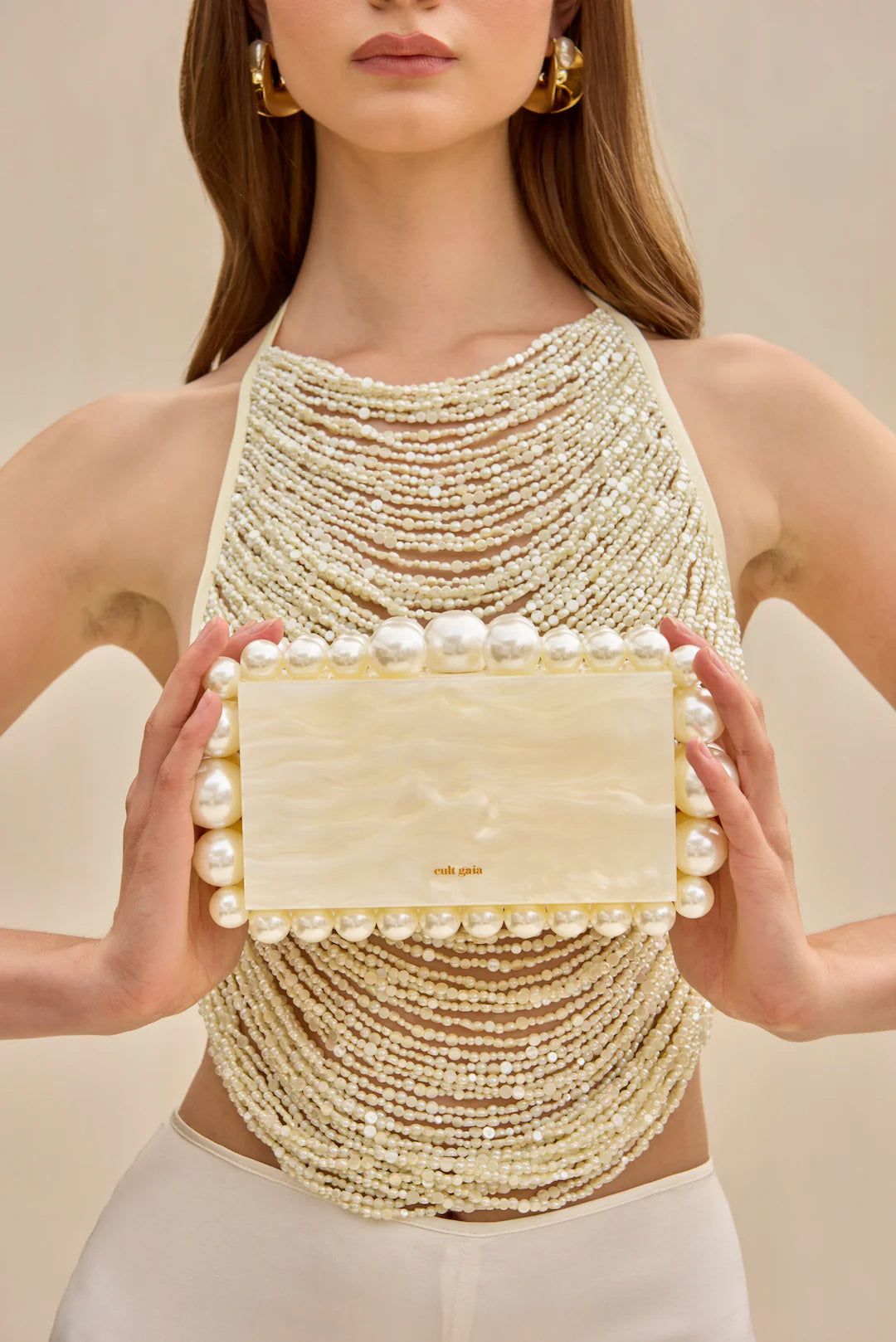EOS CLUTCH - IVORY - Image 3