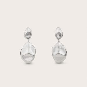 DUNIA EARRING - ANTIQUE SILVER