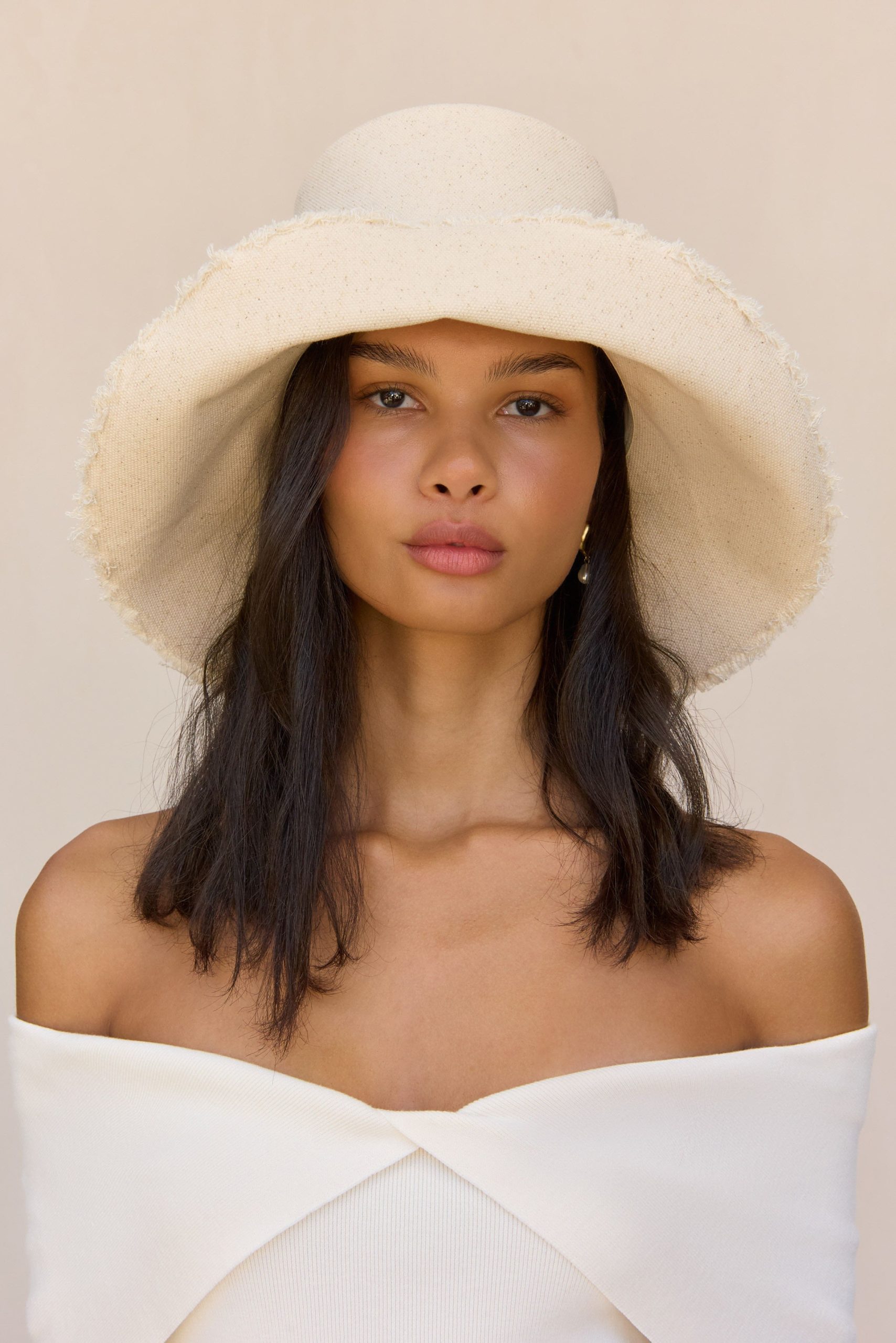 JULIANA HAT - BLEACHED NATURAL - Image 2