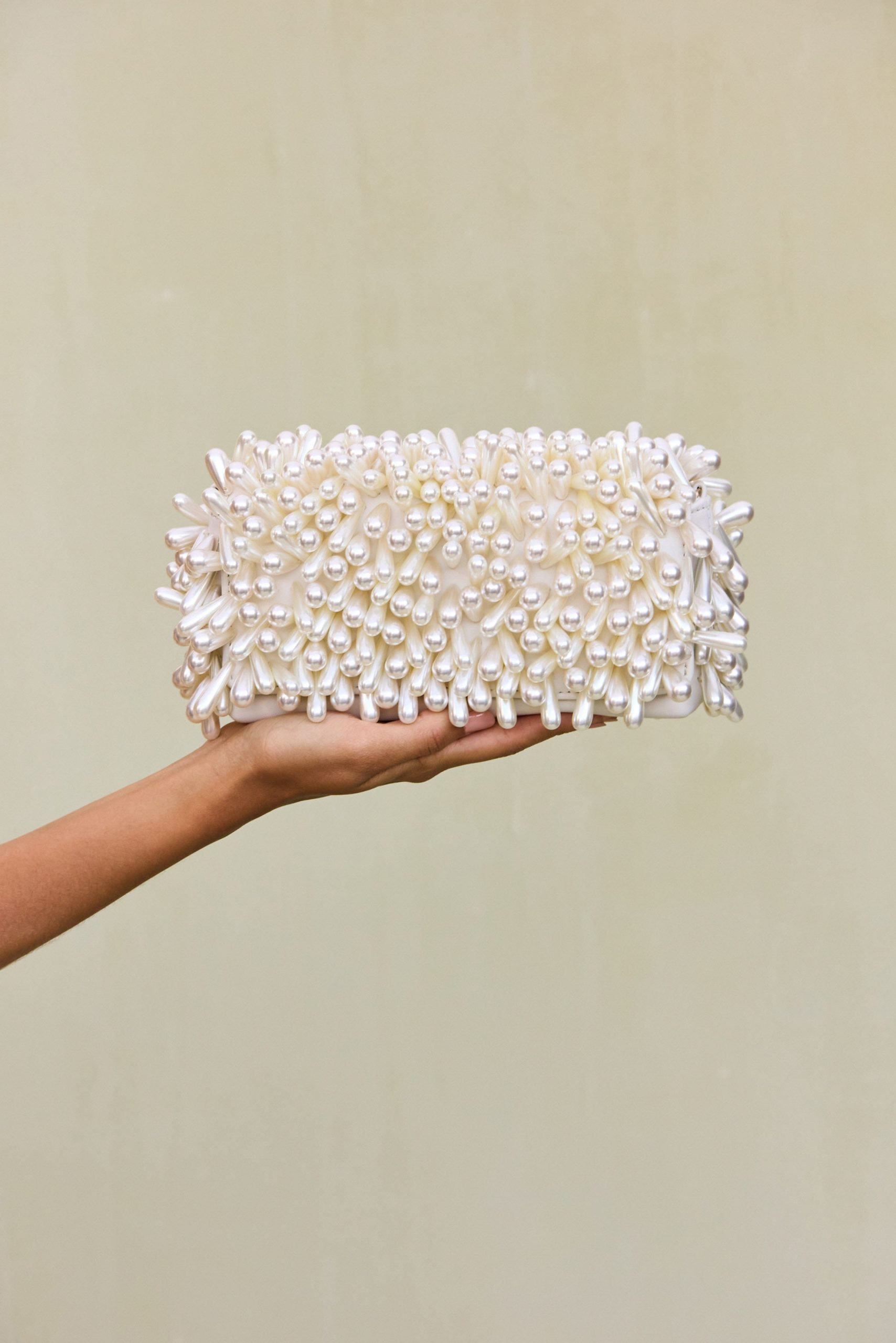 PERLA SHOULDER BAG - PEARL - Image 2