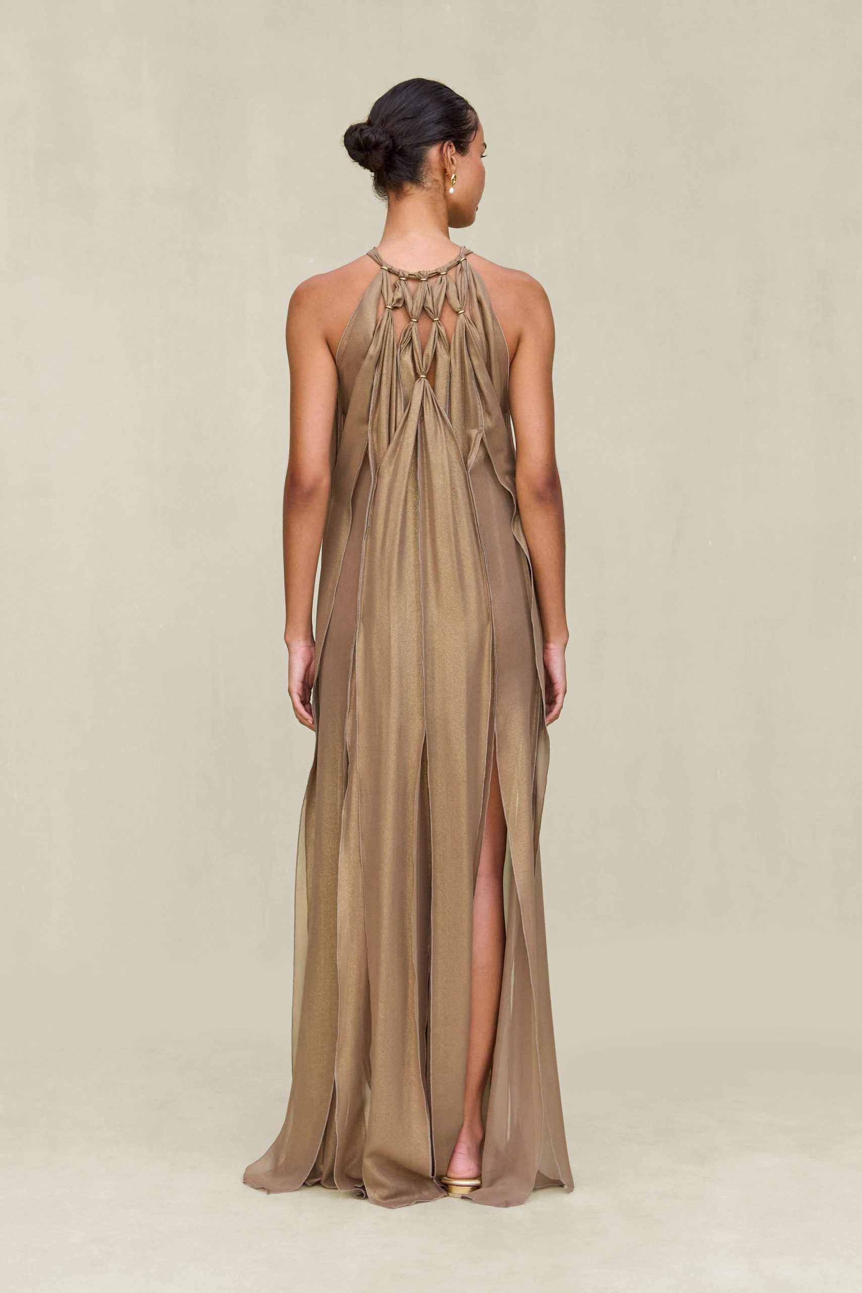 ADITI GOWN - GOLD - Image 7