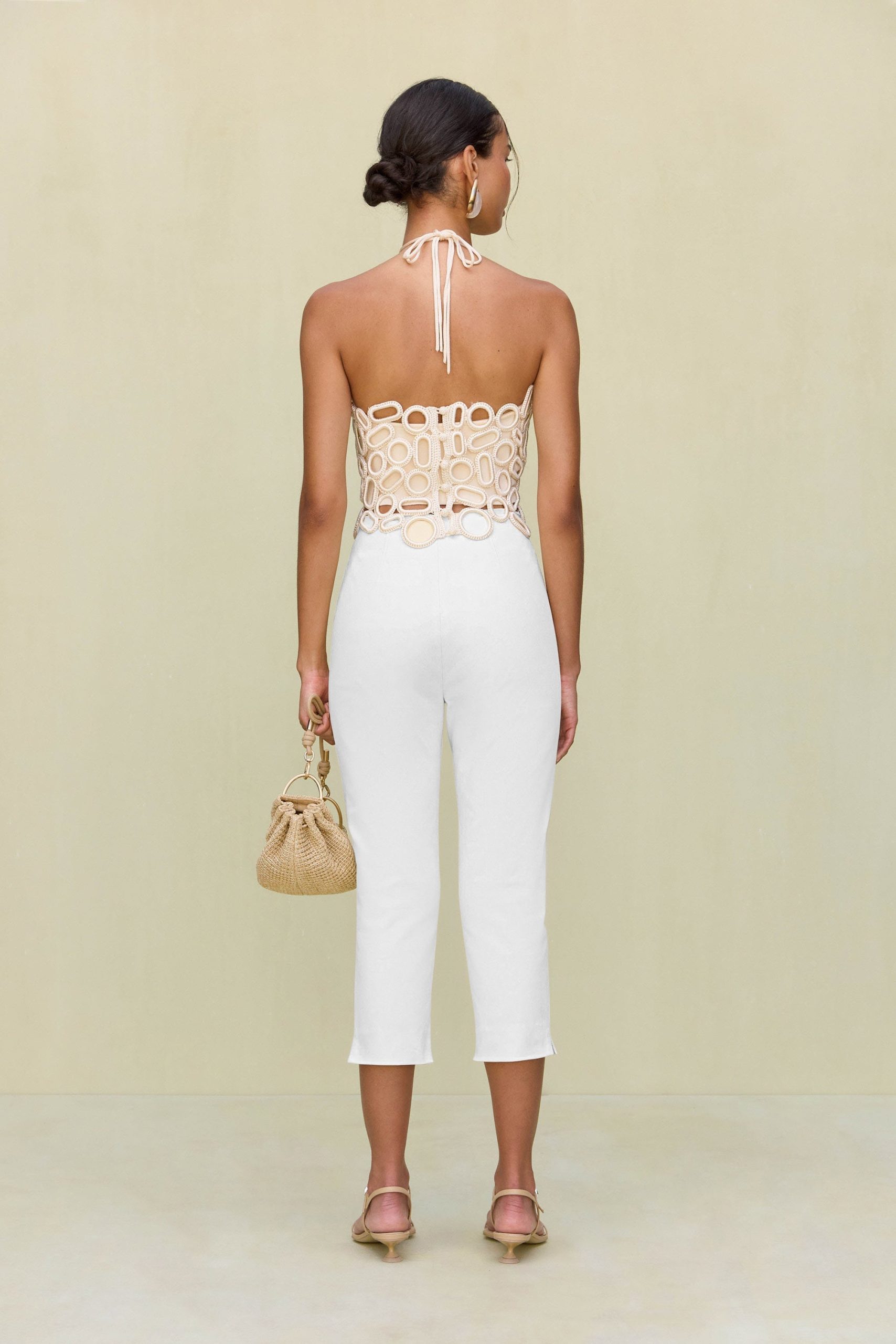 AMIR KNIT TOP - OFF WHITE - Image 5