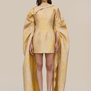 BRANDY DRESS - GOLD MULTI