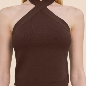 LOUISA KNIT TOP - JAVA