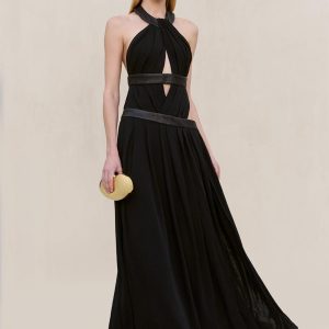 AKSHARA GOWN - BLACK