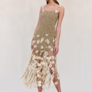 NASEEM DRESS - GOLD
