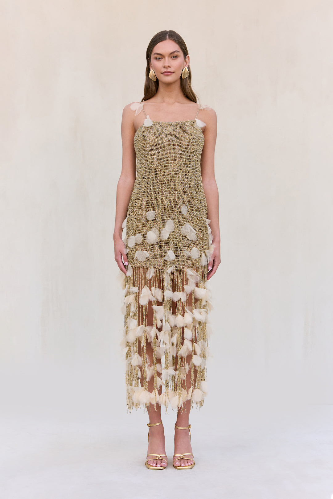 NASEEM DRESS - GOLD - Image 3