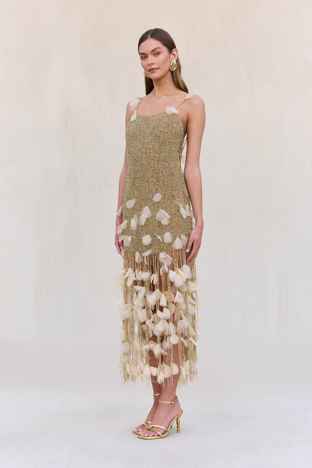 NASEEM DRESS - GOLD - Image 6