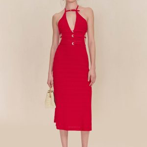 EVALEIGH KNIT DRESS - GHERMEZ