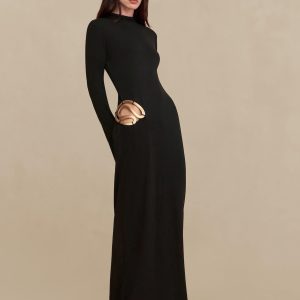 JACENTA GOWN - BLACK