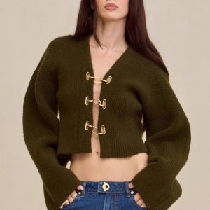 MAYALU CARDIGAN - DEEP ROSEMARY