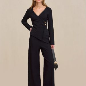 DEBA PANT - BLACK