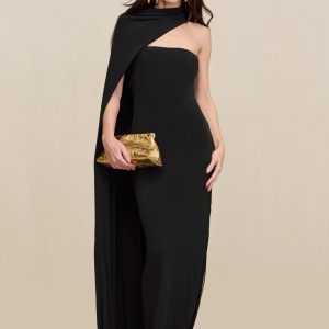 CORSICA GOWN - BLACK