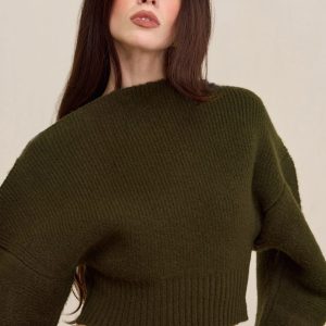ELLA SWEATER - DEEP ROSEMARY