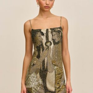 BEBE DRESS - PORTRAIT MULTI