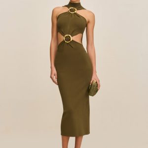 AMBAR KNIT DRESS - NYMPH
