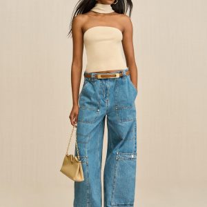 WYNN PANT - MEDIUM STONE WASH