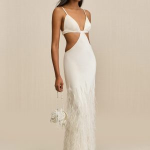RAISA GOWN - OFF WHITE