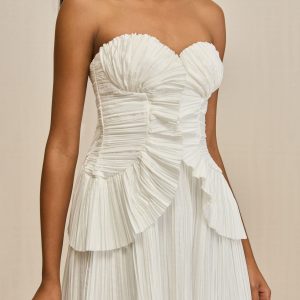 CHARLIQUE DRESS - OFF WHITE
