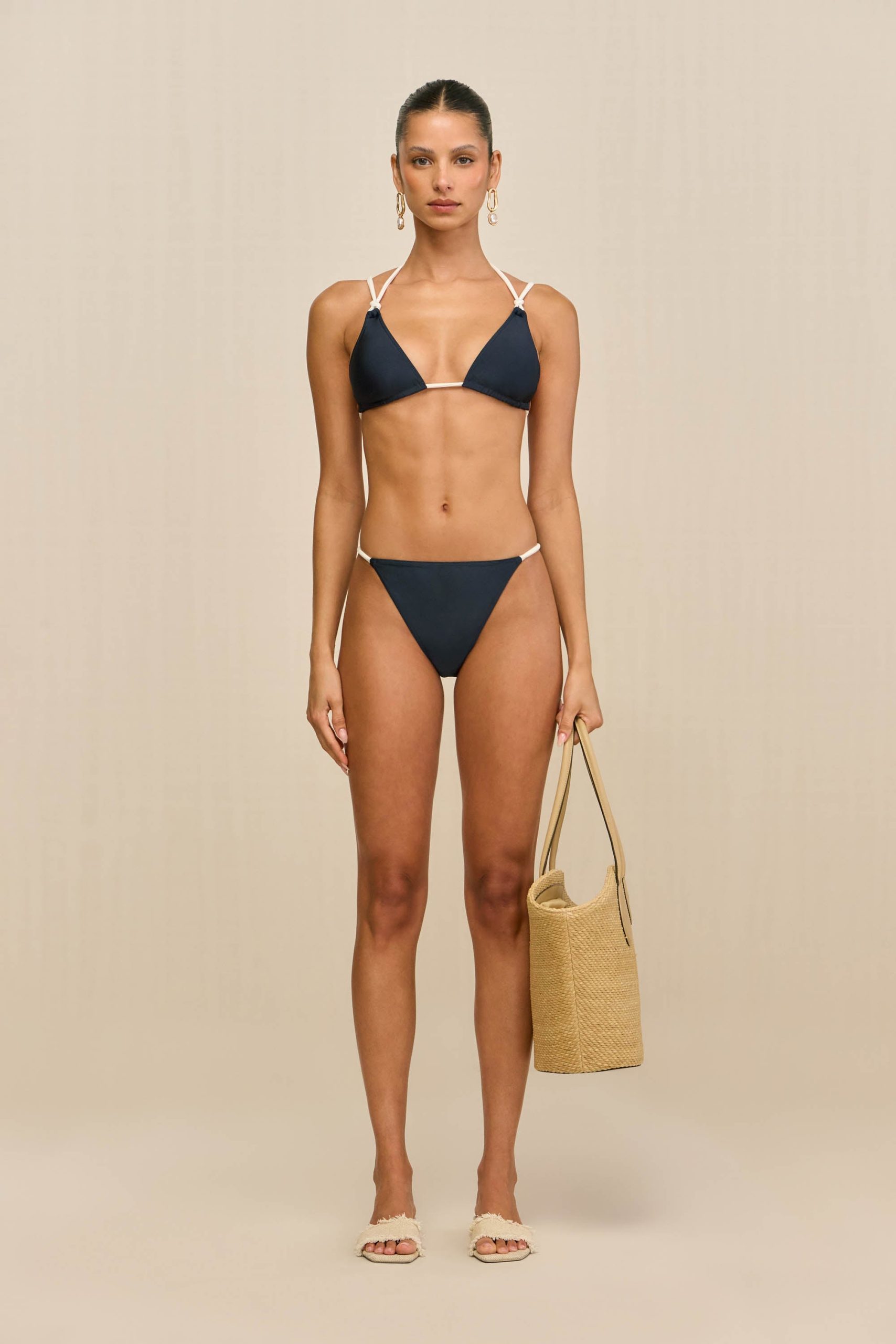 CHRISSY BIKINI TOP - DEEP LAKE - Image 2