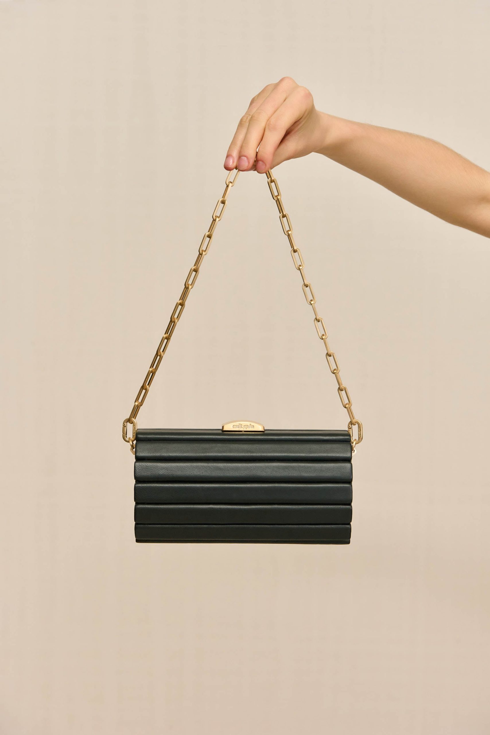 MINI ROLIE POLIE CLUTCH - BLACK - Image 2
