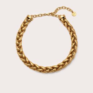 GRANO CHOKER - ANTIQUE BRASS