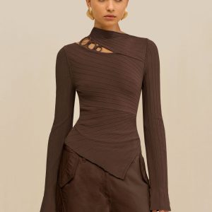 TAYLA KNIT TOP - LUWAK