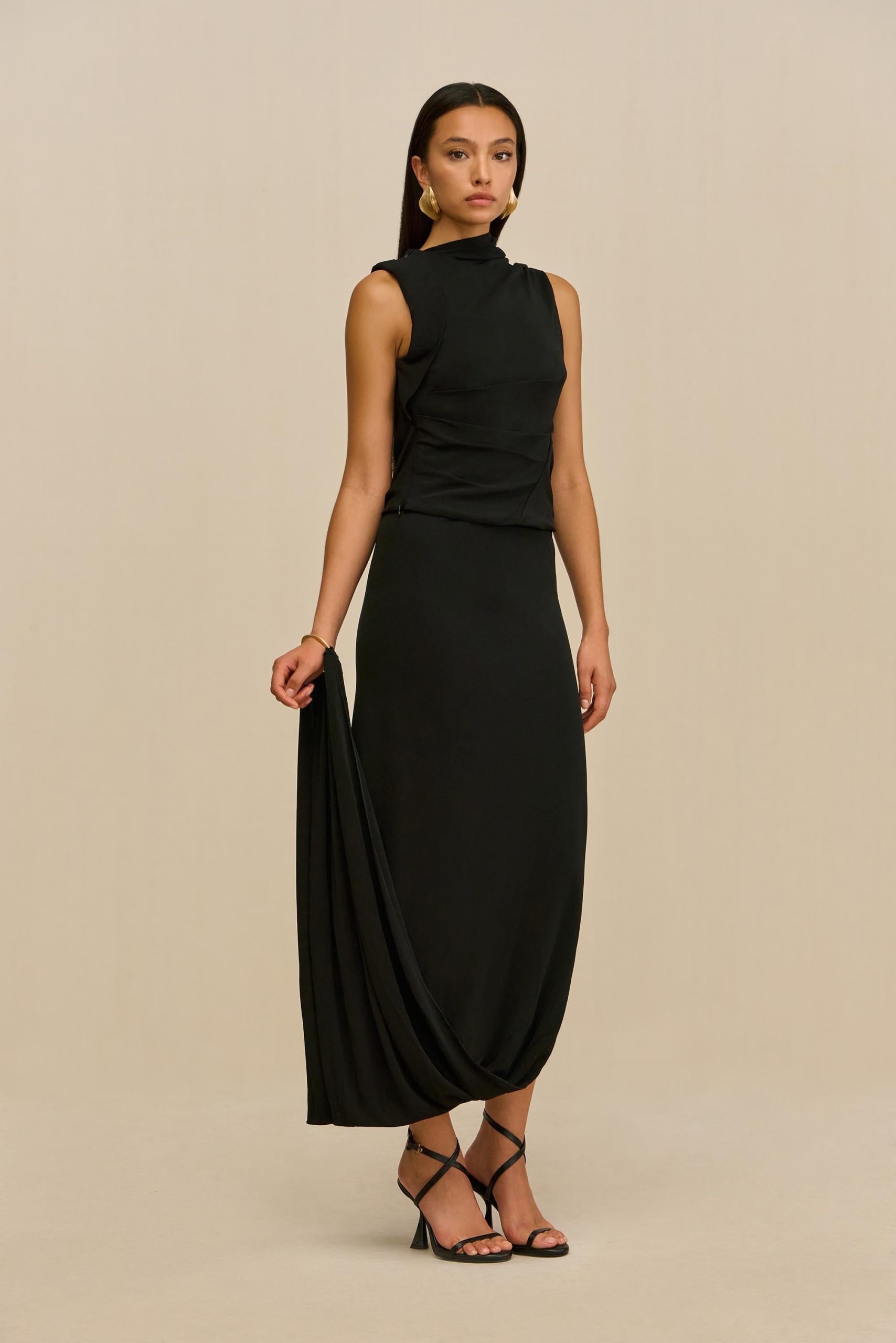 KAYLYN SKIRT - BLACK - Image 2