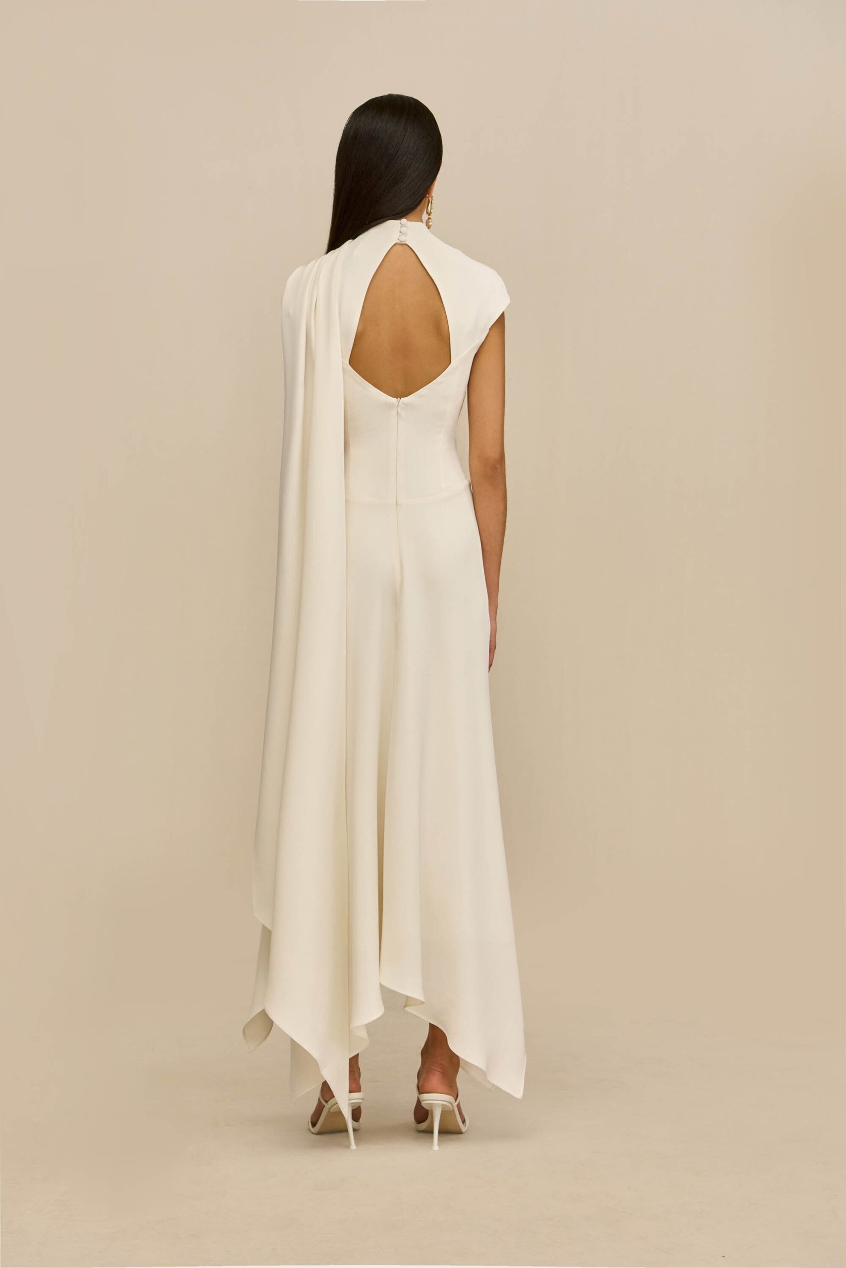 CECILY DRESS - OFF WHITE - Image 5